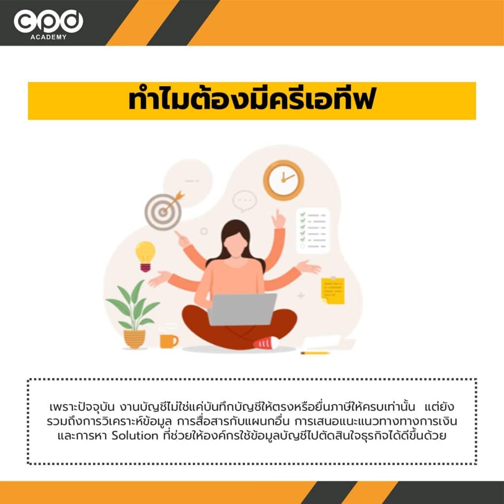 ทักษะครีเอทีฟ เพิ่มความก้าวหน้า อาชีพบัญชี 2 ทำไมต้องมีครีเอทีฟ ถึงจะเพิ่มความก้าวหน้า อาชีพบัญชี