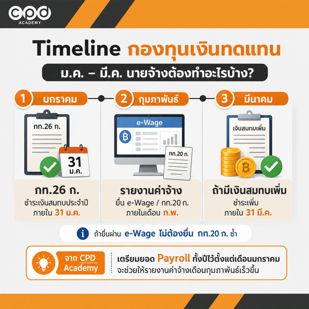 สรุป Timeline ประกันสังคม ยื่นได้ถึงวันไหนบ้าง? 4 Timeline กองทุนเงินทดแทน
